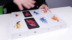 Unboxing Every iPhone 6S _ 6S Plus -