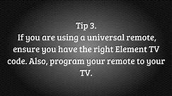 Element TV Won’t Turn On (Tips to Fix It Instantly)