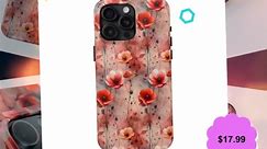 🌺📱🎨 Brighten up your phone with our Watercolor Poppy Floral iPhone Case! 🌸💐 This elegant and protective phone cover features a stylish watercolor flower pattern, compatible with a variety of iPhone models. Perfect as a gift or for yourself, get yours now for only $17.99! 💕 #WatercolorFloral #PhoneCase #PoppyBlossom #ProtectiveCover #StylishDesign #GiftIdea # Shop Now https://mistysuniquedesigns.myshopify.com/products/watercolor-poppy-floral-iphone-case-elegant-poppy-blossom-design-protecti