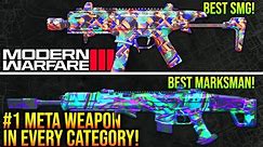 Modern Warfare 3: Best META CLASS SETUP In Every Weapon Category! (MW3 Best Weapons)