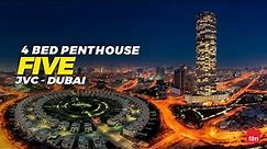 Spacious 4 Bed Penthouse in Five, JVC - Dubai