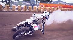 American Flat Track - The Best Action Crash (USA) MotorCycle Racing