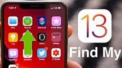 iOS 13's New "Find My" App: Everything You Need to Know!
