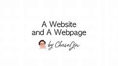 Difference Between A Website and A Webpage