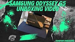 Samsung Odyssey G5 27" - Unboxing Video