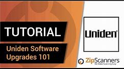 Uniden Software Upgrades 101