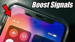 How to Increase iPhone Signal Service || Fix LOW Networks in iPhones🔥🔥🔥