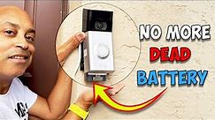 How to Power a Ring Doorbell with NO Power Source