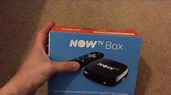 NowTV Box (black) Review Unboxing and Older White NowTV Comparison