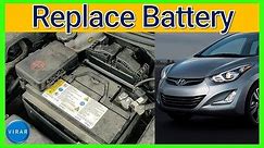 How to [EASILY] Replace the Battery - Hyundai Elantra (2011-2016)
