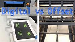 Digital vs Offset Printing