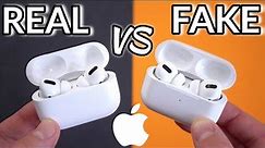 FAKE VS REAL Apple AirPods Pro - Buyers Beware! Real ANC, Perfect Clone!