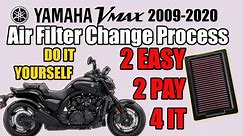 Yamaha Vmax Air Filter Change Process Step-by-Step. 2 Easy 2 Pay 4 It