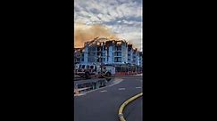 Large fire rips through Colorado apartment complex under construction
