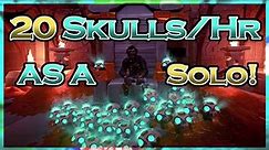 How to Efficiently Farm Goldhoarder Skulls as a Solo | Sea of Thieves