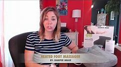 Sharper Image Heated Foot Massager Overview