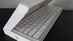 Apple Wireless Bluetooth Keyboard Unboxing and How To Use It