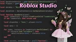 Roblox Studio, How to make a Data Store!