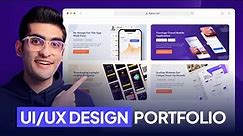 How to Create Your UI/UX Design Portfolio? | Beginner's Guide