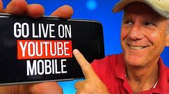 How To Livestream On YouTube Mobile (iPhone or Android)