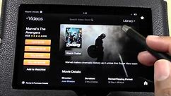 Kindle Fire HD: Amazon Prime Video Service​​​ | H2TechVideos​​​