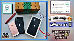 🍎Apple iphone 11 ( ₹16K Only 🤯) Refurbished iPhone 11 Cashify super sale Grade C #unboxing #cashify