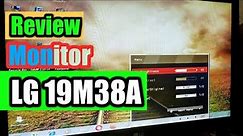 Review Monitor LG 19M38A