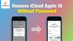 Unlock Apple ID on iPhone/iPad without Password, No Data Loss