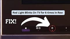 How To Fix Sony TV Blinking Red 6 Times || Sony Bravia Smart LED TV Red Light Blinking 6 Times
