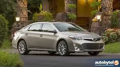 2013 Toyota Avalon XLE Test Drive & Full-Size Sedan Car Video Review