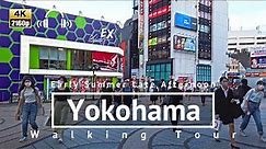 [4K/Binaural] Yokohama Early Summer Late Afternoon Walking Tour - Kanagawa Japan