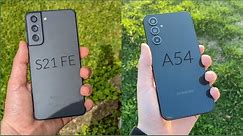 Samsung Galaxy A54 5G VS Galaxy S21 FE 5G: Best Midrange Phone Battle!