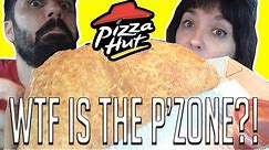 Pizza Hut - P'Zone Review - Is It A Calzone or A Pizza? (MUKBANG?)