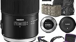 Tamron SP 35mm f/1.4 Di USD Lens for Nikon F + Tamron Tap-in Console with Altura Photo Essential Accessory and Travel Bundle