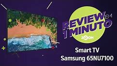 Smart TV Samsung 65 4K 65NU7100 - Análise | REVIEW EM 1 MINUTO - ZOOM
