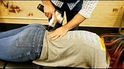 *EXTREMELY LOUD* Chiropractic CRACKING takes 14 YEARS of Pain Away