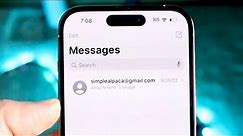 How To Search Messages On iPhone!