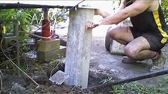 Concrete Stump Replacement