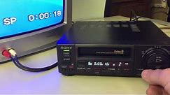 Sony Video 8 EV-A50 8mm VCR