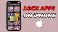 How to Lock App on iPhone with Face ID & Passcode - Full Guide