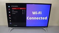 How to Connect Toshiba Smart TV to Wi-Fi