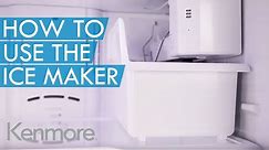 How To Use The Ice Maker