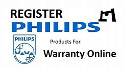 How To Register Any Philips Product Online For Warranty | QT4011 | Add. 1 Year Warranty | 2016