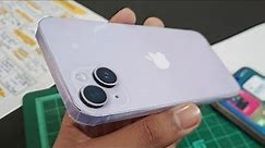iPhone 14 Plus Purple | How to make iPhone 14 Plus ultra realistic from cardboard |Papercraft iPhone