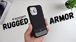iPhone 14 Pro Case - SPIGEN Rugged Armor (MagFit)