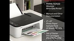 Quick and Easy / Step by Step / Canon PIXMA TS3522 Set Up / Wireless Devices
