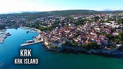 Krk - Krk Island - Croatia - Otok Krk - Drone Video