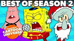 BEST of SpongeBob Season 2! 🌟 | Nickelodeon Cartoon Universe