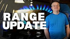 Showing Stove Burners After LP Conversion | Samsung Oven NX58R5601SS