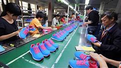 How Nike Shoes Made In A Factories | Shoes Production Process | Most Satisfying Factory Machines